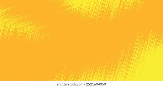 Fondo de textura grunge de gradiente de patrón de color amarillo de semitono de puntos. Ilustración vectorial de estilo deportivo de cómics de arte pop de puntos