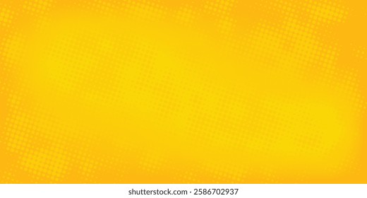 Dots halftone yellow color pattern gradient grunge texture background