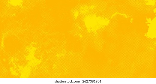 Dots halftone yellow color pattern gradient grunge texture background. Dots pop art comics sport style vector illustration