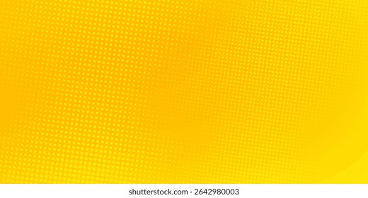 Dots halftone yellow color pattern gradient texture background. Dots pop art comics sport simple good