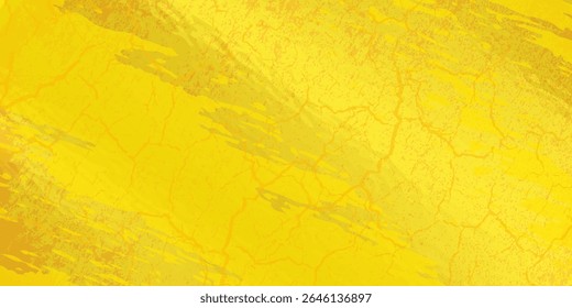 Fondo de textura grunge de gradiente de patrón de color amarillo medio tono de puntos. eps moderno 10.