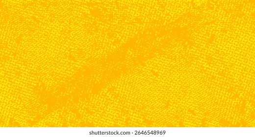 Punkte Halbton gelbe Farbe Muster Farbverlauf farbige Textur Hintergrund. Dots Pop Art Comics Sport Stil Vektorgrafik