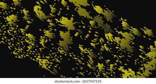 Fondo de textura grunge de gradiente de patrón de color amarillo de semitono de puntos. tipo de arte moderno4