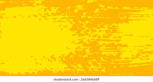 Fondo de textura grunge de gradiente de patrón de color amarillo de semitono de puntos. Ilustración vectorial de estilo deportivo de cómics de arte pop de puntos