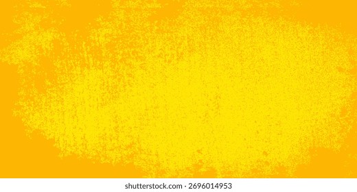 Dots halftone yellow color pattern gradient grunge texture background.