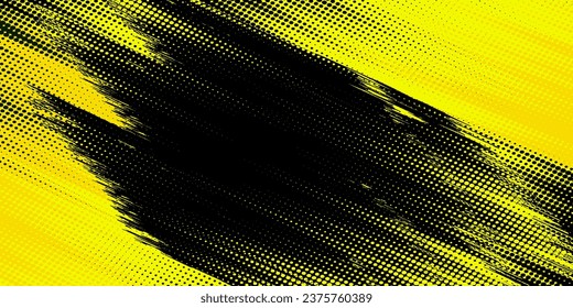 Halbdunkelgelbe und dunkelblaue Farbmuster Farbverlauf-Grunge-Hintergrund