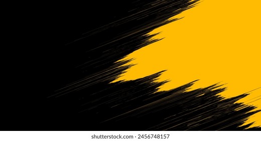 Dots halftone yellow and dark blue color pattern gradient grunge texture background. Dots pop art sport style vector illustration	
