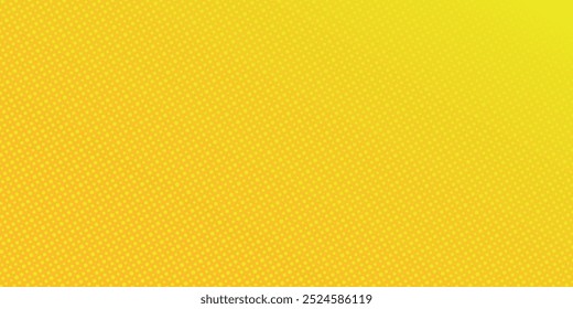 Dots halftone yellow and dark blue color pattern gradient texture background abstract