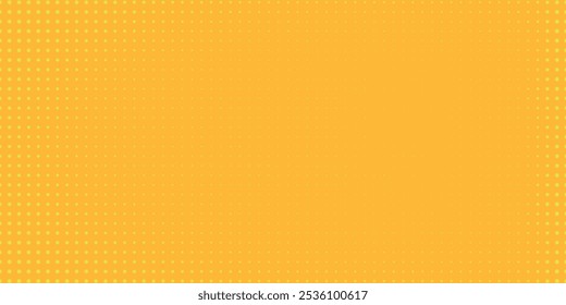 Pontos meio tom amarelo e azul escuro padrão de cor gradiente gradiente textura fundo. vetor