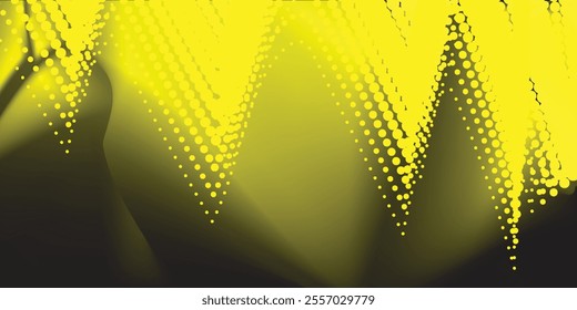 Dots halftone yellow and dark blue color pattern gradient grunge texture background. Dots pop art sport style vector illustration.