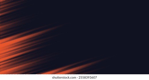 Dots halftone yellow and dark blue color pattern gradient grunge texture background. Dots pop art sport style vector illustration	