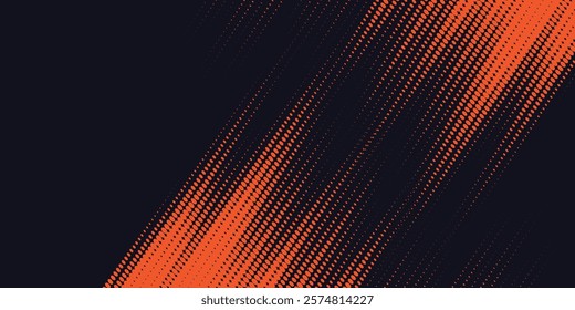 Dots halftone yellow and dark blue color pattern gradient grunge texture background. Dots pop art sport style vector illustration	
