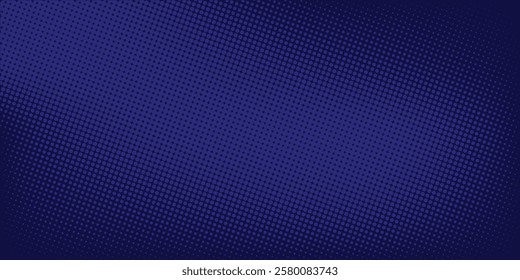 Dots halftone yellow and dark blue color pattern gradient grunge texture background. vector grunge. modern