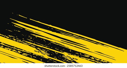 Dots halftone yellow and dark blue color pattern gradient grunge texture background. Dots pop art sport style