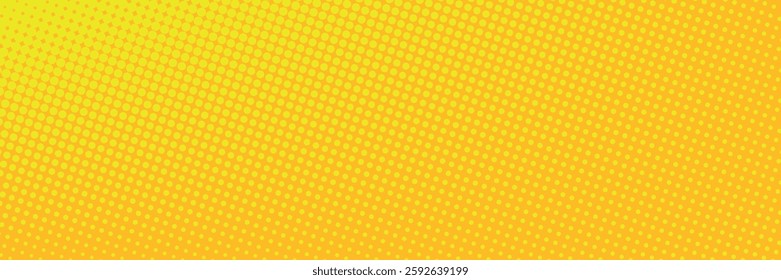 Dots halftone yellow and dark blue color pattern gradient grunge texture background. vector grunge. modern