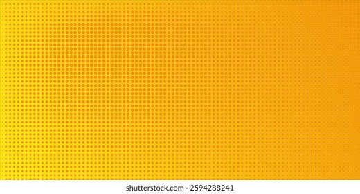Dots halftone yellow and dark blue color pattern gradient grunge texture background. vector grunge. modern