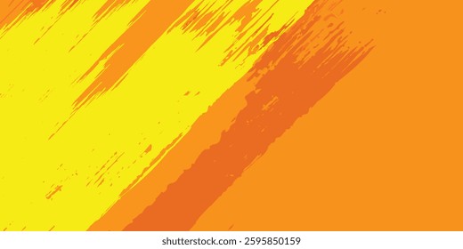 Dots halftone yellow and dark blue color pattern gradient grunge texture background. vector grunge