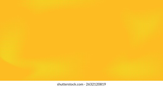 Dots halftone yellow and dark blue color pattern gradient grunge texture background. vector grunge. modern