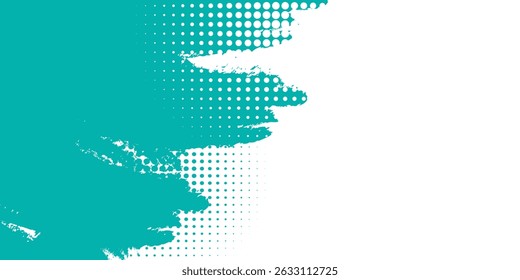 Dots halftone yellow and dark blue color pattern gradient grunge texture background. Dots pop art sport style vector illustration
