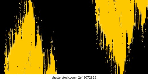 Dots halftone yellow and dark blue color pattern gradient grunge texture background. Dots pop art sport style vector illustration