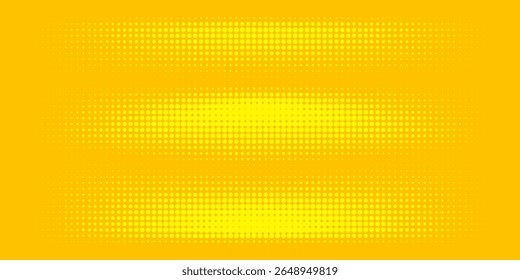 Dots halftone yellow and dark blue color pattern gradient grunge texture background. vector grunge. modern