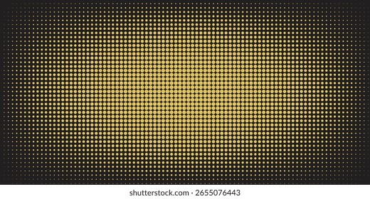 Dots halftone yellow and dark blue color pattern gradient grunge texture background