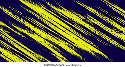 Fondo de textura grunge degradado de patrón de color amarillo y azul oscuro. Vector grunge sport.modern