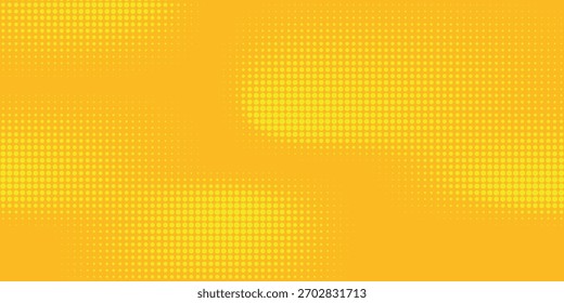 Dots halftone yellow and dark blue color pattern gradient grunge texture background. vector grunge. modern