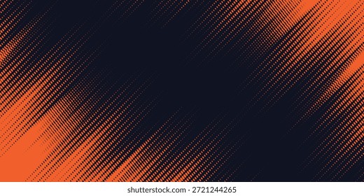 Fondo de textura grunge degradado de patrón de color amarillo y azul oscuro. Punto pop art estilo deportivo Vector ilustración de artes modernas eps10