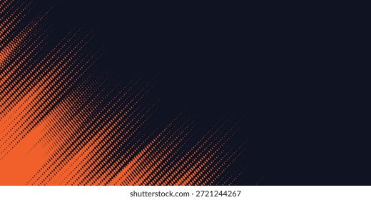 Fondo de textura grunge degradado de patrón de color amarillo y azul oscuro. Punto pop art estilo deportivo Vector ilustración de artes modernas eps10