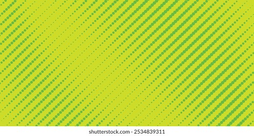 Dots halftone yellow green color pattern gradient texture background.