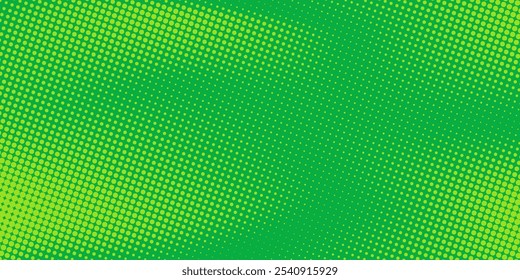 Fondo moderno del gradiente del patrón del color verde amarillo de los puntos