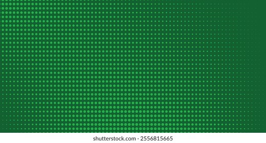 Dots halftone yellow green color pattern gradient texture background.