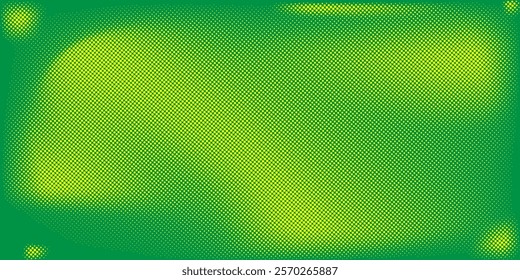 Dots halftone yellow green color pattern gradient texture background arts