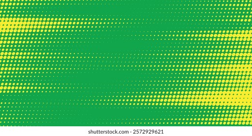 Dots halftone yellow green color pattern gradient texture background modern