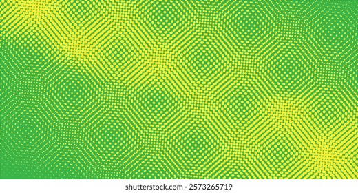 Dots halftone yellow green color pattern gradient texture background modern spot