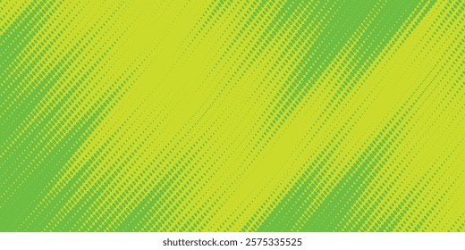 Dots halftone yellow green color pattern gradient texture background vector	