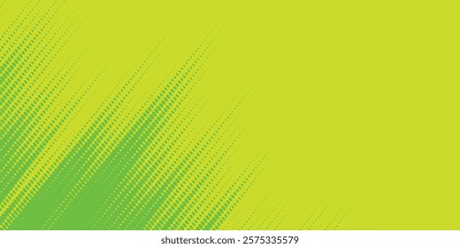 Dots halftone yellow green color pattern gradient texture background vector	