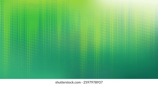 Dots halftone yellow green color pattern gradient texture background.