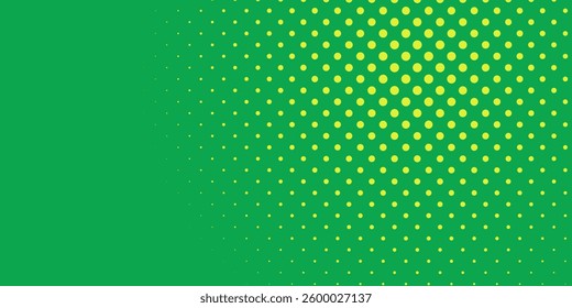 Dots halftone yellow green color pattern gradient texture background modern arts