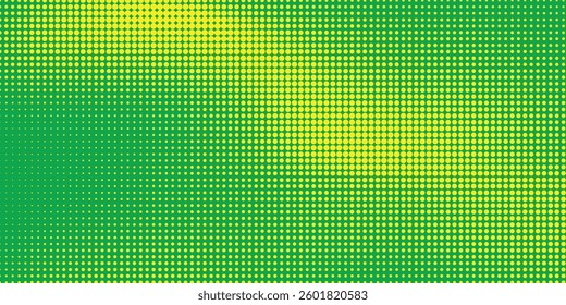 Dots halftone yellow green color pattern gradient texture background modern dot