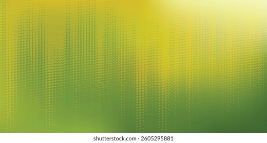 Dots halftone yellow green color pattern gradient texture background.