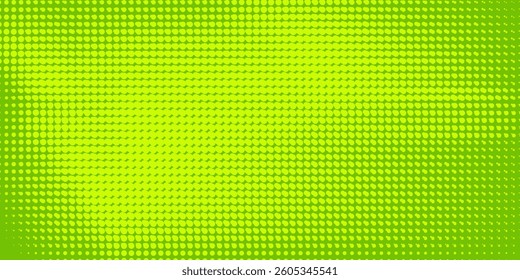 Dots halftone yellow green color pattern gradient texture background.