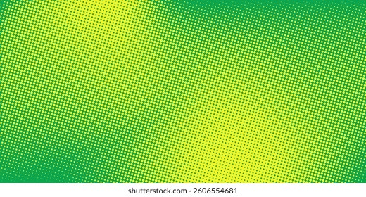 Dots halftone yellow green color pattern gradient texture style background