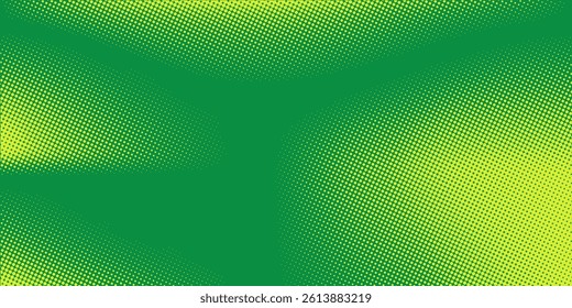 Dots halftone yellow green color pattern gradient texture style background