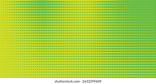 Dots halftone yellow green color pattern gradient texture background. good simple art