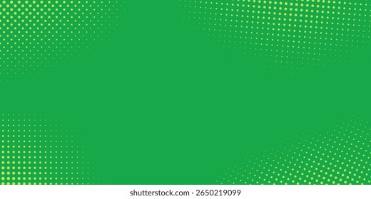 Dots halftone yellow green color pattern gradient texture modern simple background art
