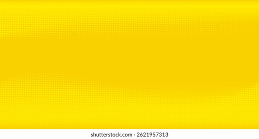 Dots halftone yellow orange color pattern gradient texture with technology digital background. Dots pop art comics with summer background. 