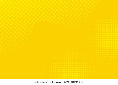 Dots halftone yellow orange color pattern gradient texture with technology digital background. Dots pop art comics with summer background. eps10