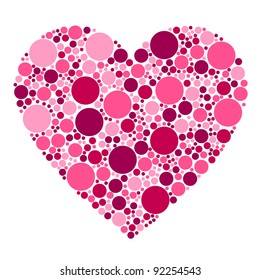 dots heart
